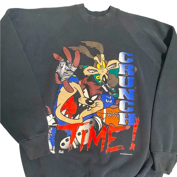 Warner Bros. Other - VINTAGE ‘95 Looney Tunes “Crunchtime” Crewneck
